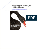 Test Bank For Biological Science, 4th Edition: Freeman Download PDF Full Chapter