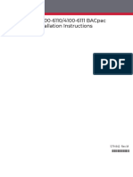 4100-6069/4100-6110/4100-6111 Bacpac Ethernet Installation Instructions