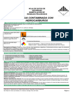 HDS Agua Contaminada Con Hidrocarburos