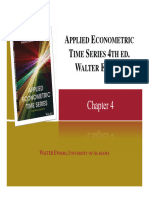 Enders4 - APPLIED ECONOMETRIC TIME SERIES