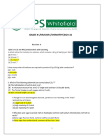 Chem Rev Worksheet