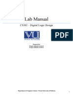 CS302 - Lab Manual - Week No (1)