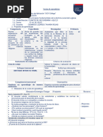 Sesion de Aprendizaje Cuarto de Secundaria 04 - 02 Bimestre