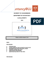 Finance and Investment Cycle - Module AUD 300 2024