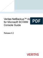 NetBackup82 Add-In For SCVMM Console Guide