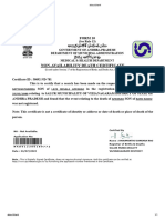 Non-Availability Death Certificate: Form 10