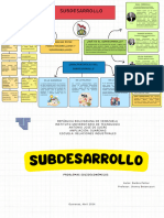 Mapa Conceptual Subdesarrollo