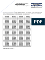 List of Students For Removal Math 111