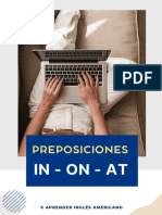 FREEBIE PREPOSITIONS IN - ON - AT - v2