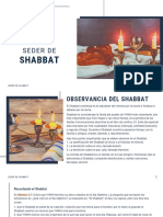 Seder de Shabbat