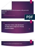 MCM 141 Protecting With Passwords SMART ART CHART