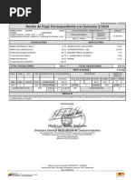 Recibo de Pago Correspondiente A La Quincena 2/2024: Asignaciones Deducciones