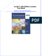 E Commerce 2017 14th Edition Laudon Test Bank: Go To Download The Full and Correct Content Document