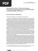 Introducción Al Libro Historia Del Sistema y Osvaldo Barsky, UNRN, 2021