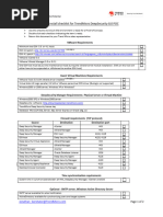 TrendMicro Checklist For DeepSecurity