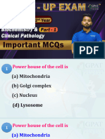 Biochemistry & Clinical Pathology Important MCQ (Part 1)