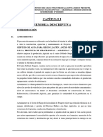 2.1. MEMORIA DESCRIPTIVA Canal de Irrigación .