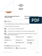 Receipt Voter Registration Miami Dade