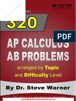 320 AP Calculus AB Problems 2E Steve Warner