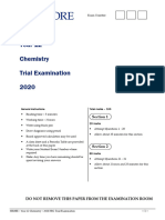 Shore 2020 Chemistry Trials & Solutions