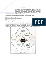 Mechatronics Important Questions