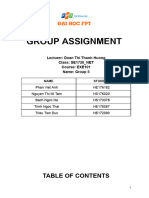 Final Report EXE101 - Group 5