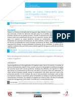 Ingeniería: Análisis de Envolvente de Datos: Herramienta para Evaluar Eficiencia en El Regadío Cubano