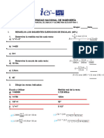 Solución Primer Parcial Dibujo y Geometria Desciptiva 1 - Civil Ies