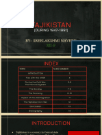 Tajikistan (During 1947-1991)