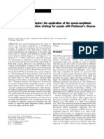 Training BIG To Move Faster: The Application of The Speed-Amplitude Relation As A Rehabilitation Strategy For People With Parkinson's Disease