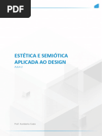 Estética E Semiótica Aplicada Ao Design: Aula 2