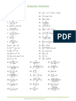 Apuntes y Ejercicios Integrales Indefinidas y Definidas