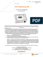 Sensata Iot Gateway Wireless User Manual