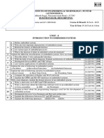 18EC0440 Embedded Systems and IoT