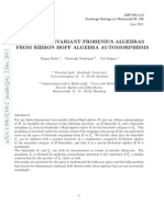 Jurgen Fuchs, Christoph Schweigert and Carl Stigner - Modular Invariant Frobenius Algebras From Ribbon Hopf Algebra Automorphisms