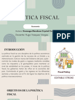 Política Fiscal, Economía