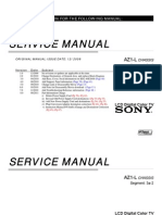 Service Manual: History Information For The Following Manual