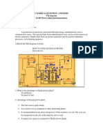 2 Marks & Question-Answers VII Semester EI 007 Power Plant Instrumentation