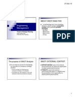 Engineering Management: About Swot Analysis