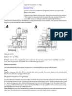 Capacity Control or Regulation For Refrigeration Compressor On Ships