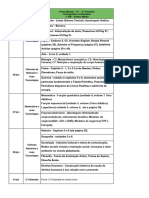 Conteúdos de Provas 1° em