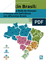 Livro Redecin Brasil o Cuidado Na Rede de Atencao A Pessoa Com Deficiencia Nos Diferentes Brasis