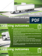 Study Unit 7 Purchases and Payments Cycle: Auditing Fundamentals 2 Edition Chapter 7 (Page 259 To 307)