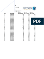 Psy 127 Midterm Marks As of June 24 2020 Withoutnames