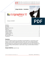 Gage Studies - ANOVA Method