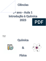 Aula 1 - Propriedades Da Matéria - 9º Ano 2023