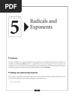 2011 SAT Radicals and Exponents