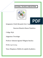 Maquina y Moldes de Plastico