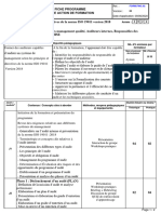 Fiche de Programme Audit Interne - ISO 19011