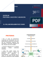 Sesión 08 - Proteínas. Digestión y Absorción